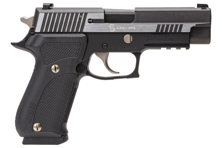 P220 Equinox Elite 45 ACP Pistol with 4.4 Inch Barrel and Black Finish