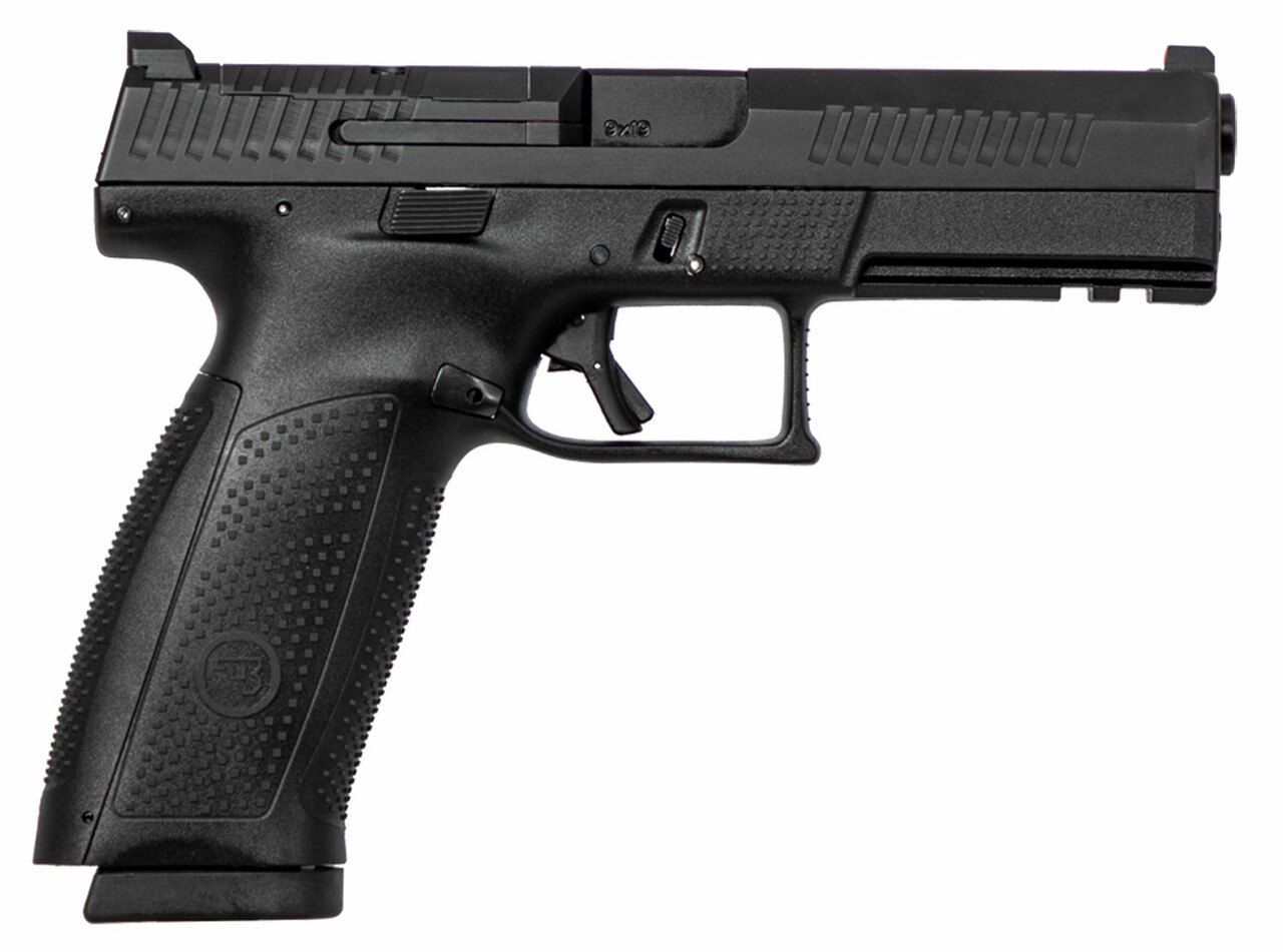 CZ P-10 Full Size Optics Ready 9mm, 4.5" Barrel, Black, 10rd