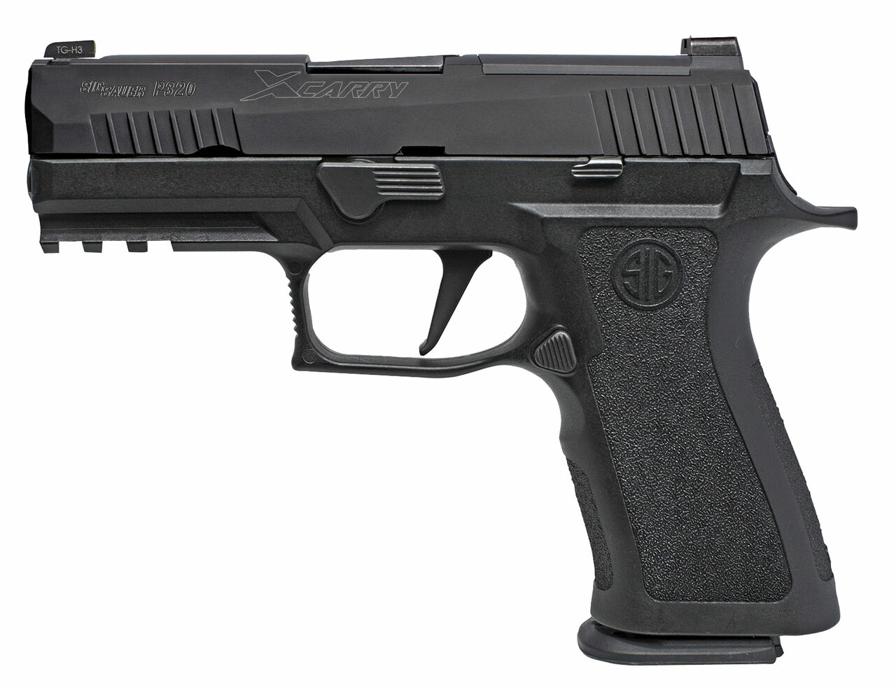 Sig P320 XCarry 9mm, 3.9" Barrel, X-Ray3 Day/Night Sights, Black, 2x 10rd Mag