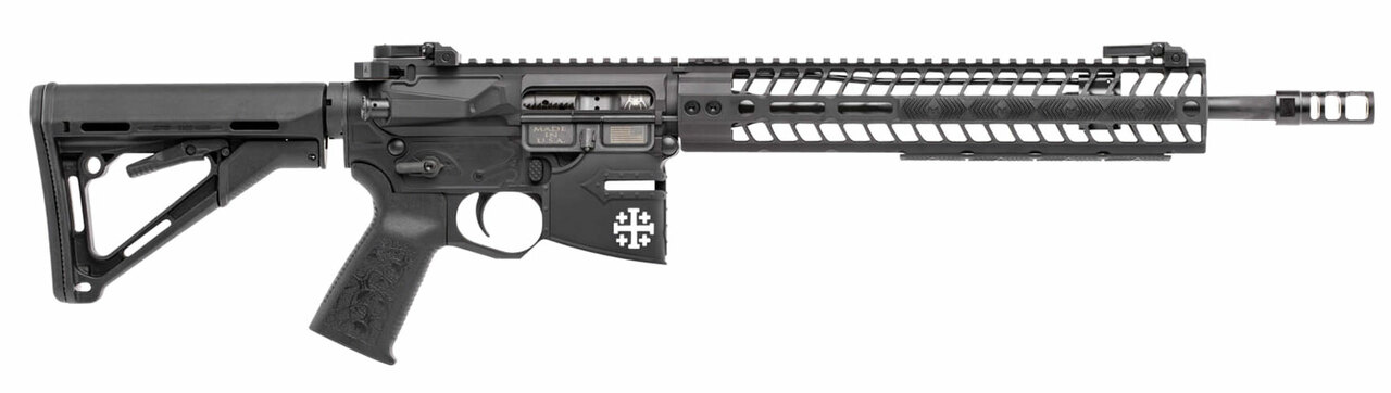 Spikes Rare Breed Crusader 5.56/.223, 14.50" Barrel, Magpul CTR, Black, No Mag
