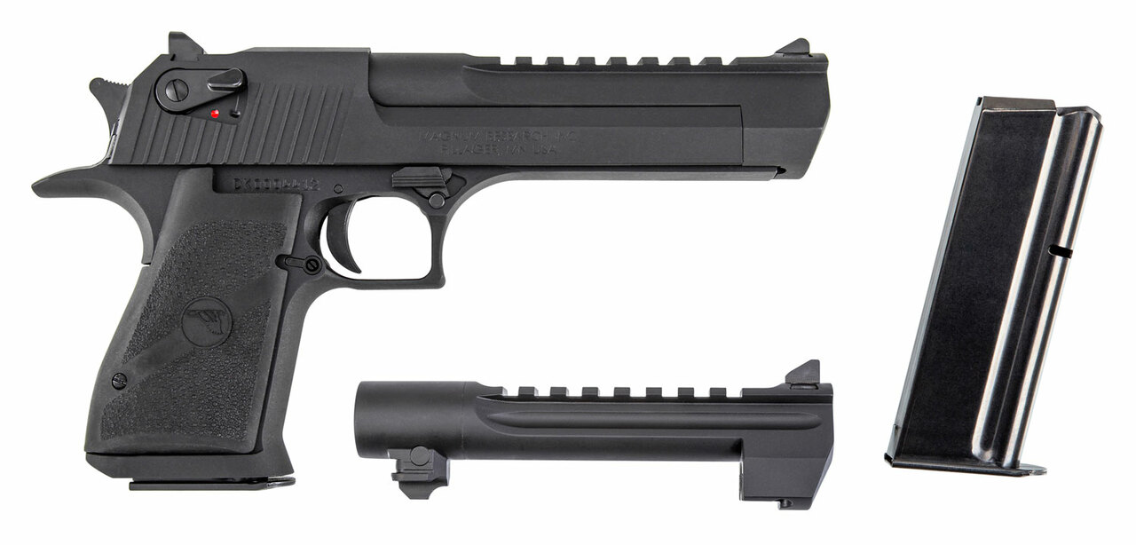 Magnum Research Desert Eagle Mark XIX .50 AE/.429 DE, 6" Barrel, Black, 7rd
