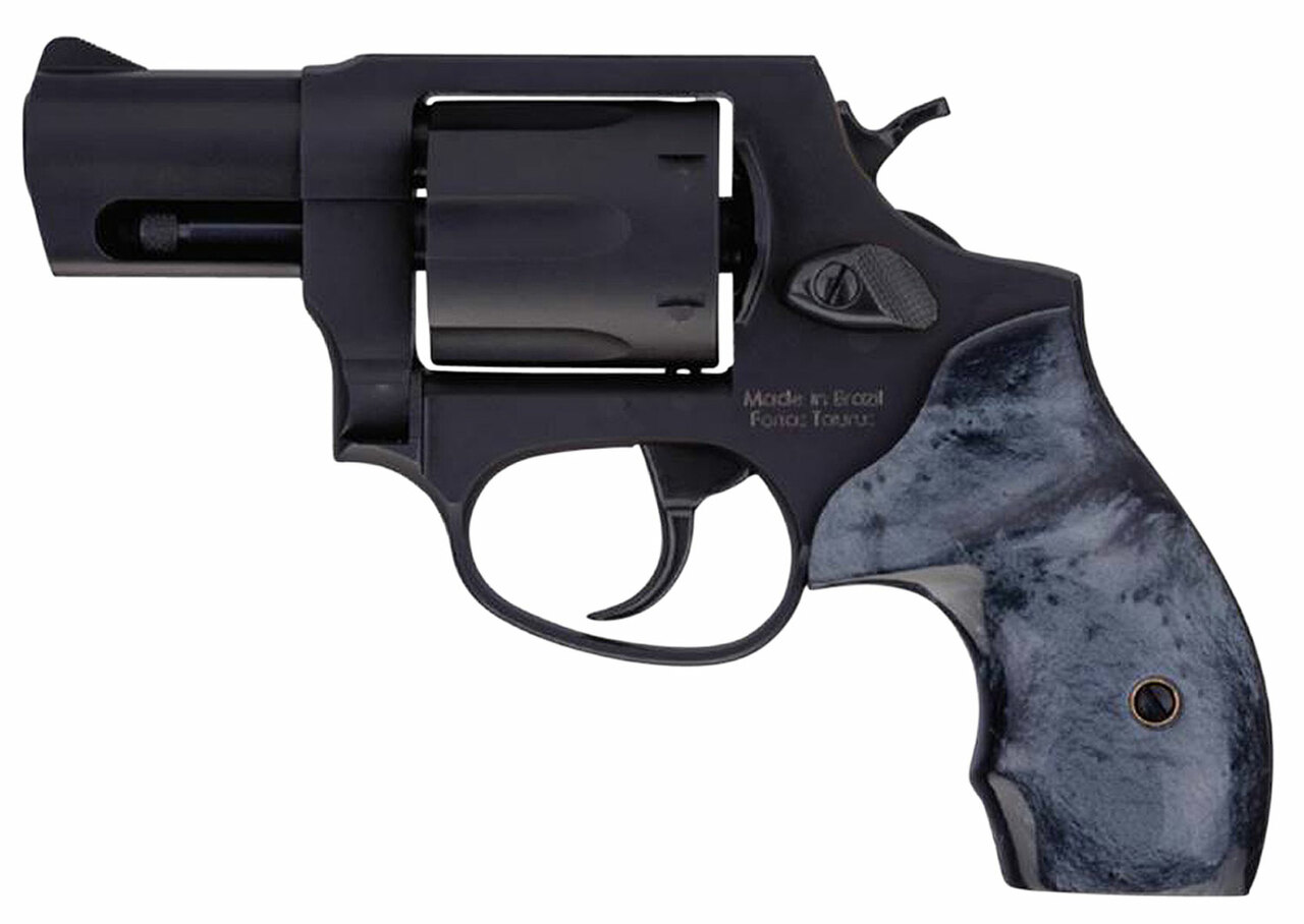Taurus 856 .38 Special, 2" Barrel, Fixed Sights, Black Pearl Grip, Matte Black, 6rd