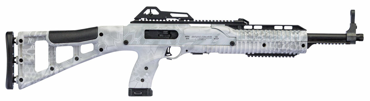 Hi-Point 1095TS 10mm, 17.50" Barrel, Kryptek Yeti, All Weather Skeletonized Stock, 10rd