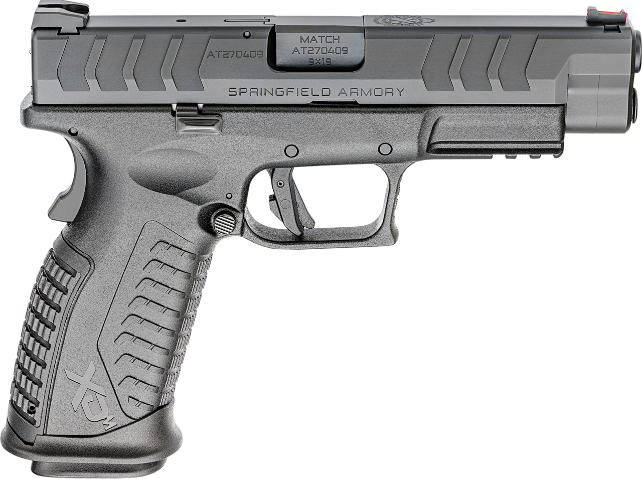 Springfield XDM Elite Full Size 9mm, 4.5" Barrel, FO Front Sight, Black, 2x 20rd