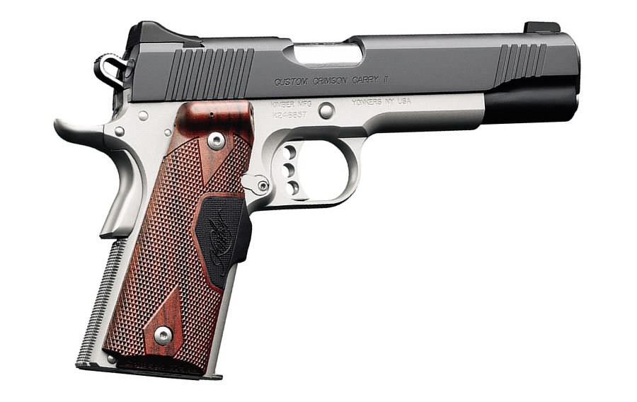 Custom Crimson Carry II 45 ACP 1911 Pistol with Crimson Trace Lasergrip