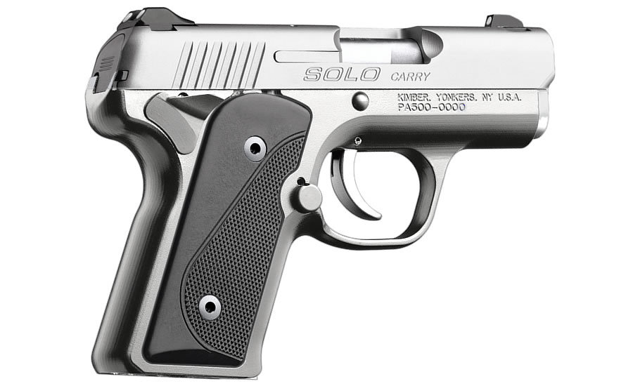 Solo Carry 9mm Stainless Pistol