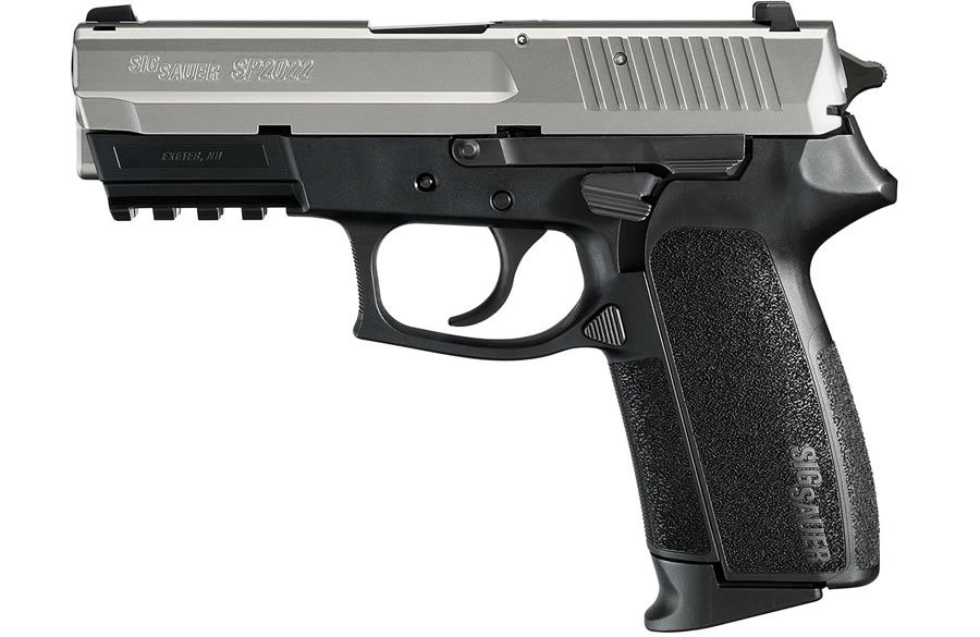 SP2022 40 SW 2-Tone Centerfire Pistol with Night Sights