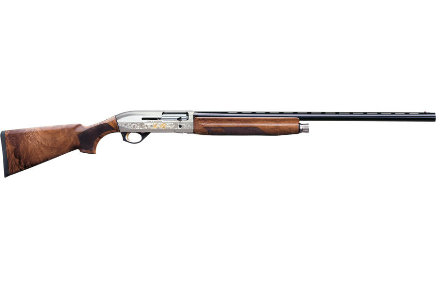 Montefeltro Silver 20 GA Semi-Automatic Shotgun with Satin Walnut Finish