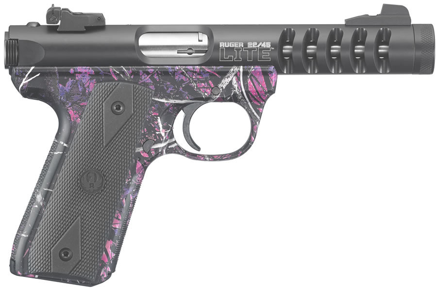 22/45 Lite 22LR Rimfire Pistol with Muddy Girl Camo Finish