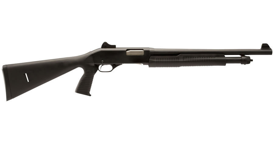 320 Security 20 Gauge Pistol Grip Shotgun with Ghost Ring Sight
