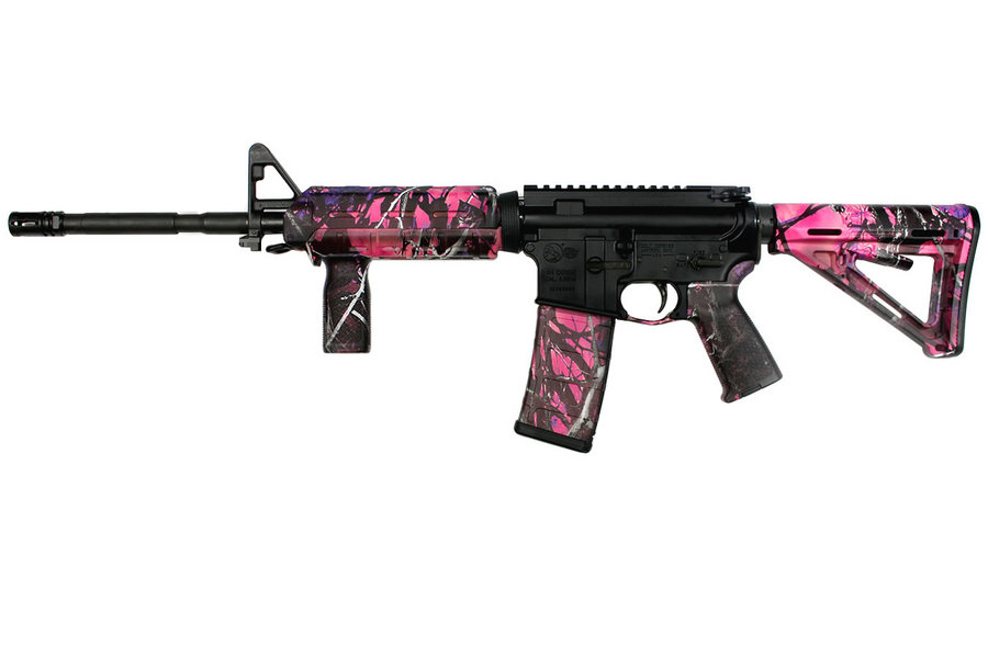 M4 Carbine 5.56x45 NATO Magpul Muddy Girl Camo Rifle