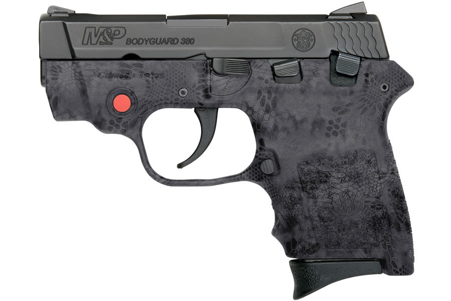 Mp Bodyguard 380 with Kryptek Typhon Finish and Crimson Trace Laser
