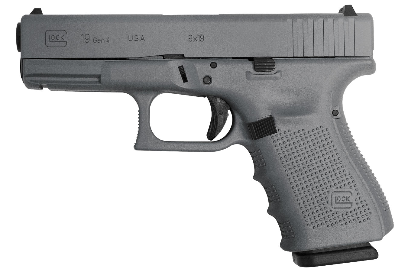 19 Gen4 9mm 15-Round Pistol with Gray Cerakote Finish