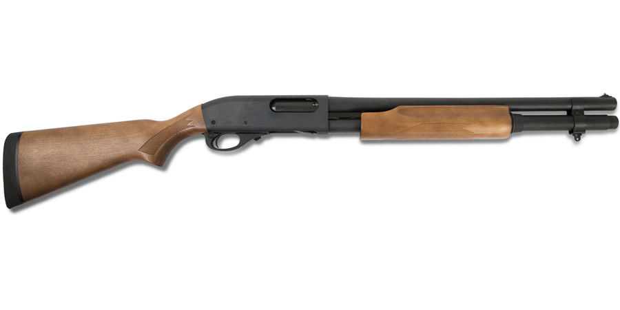 870 Hardwood 12 Gauge Home Defense Pump Shotgun