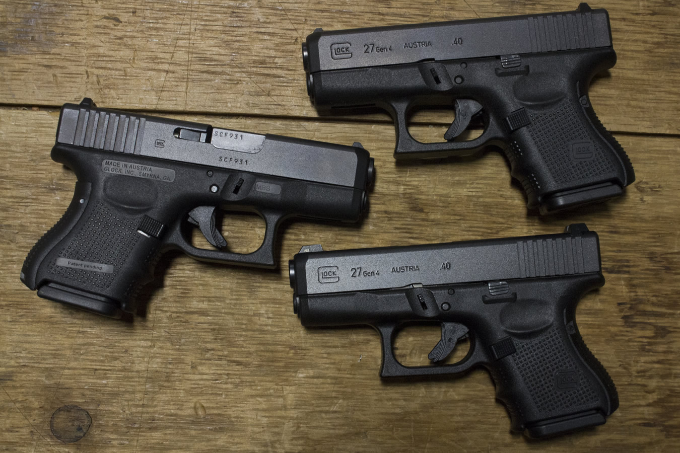 27 Gen4 40 SW Police Trade Ins Very Good Condition