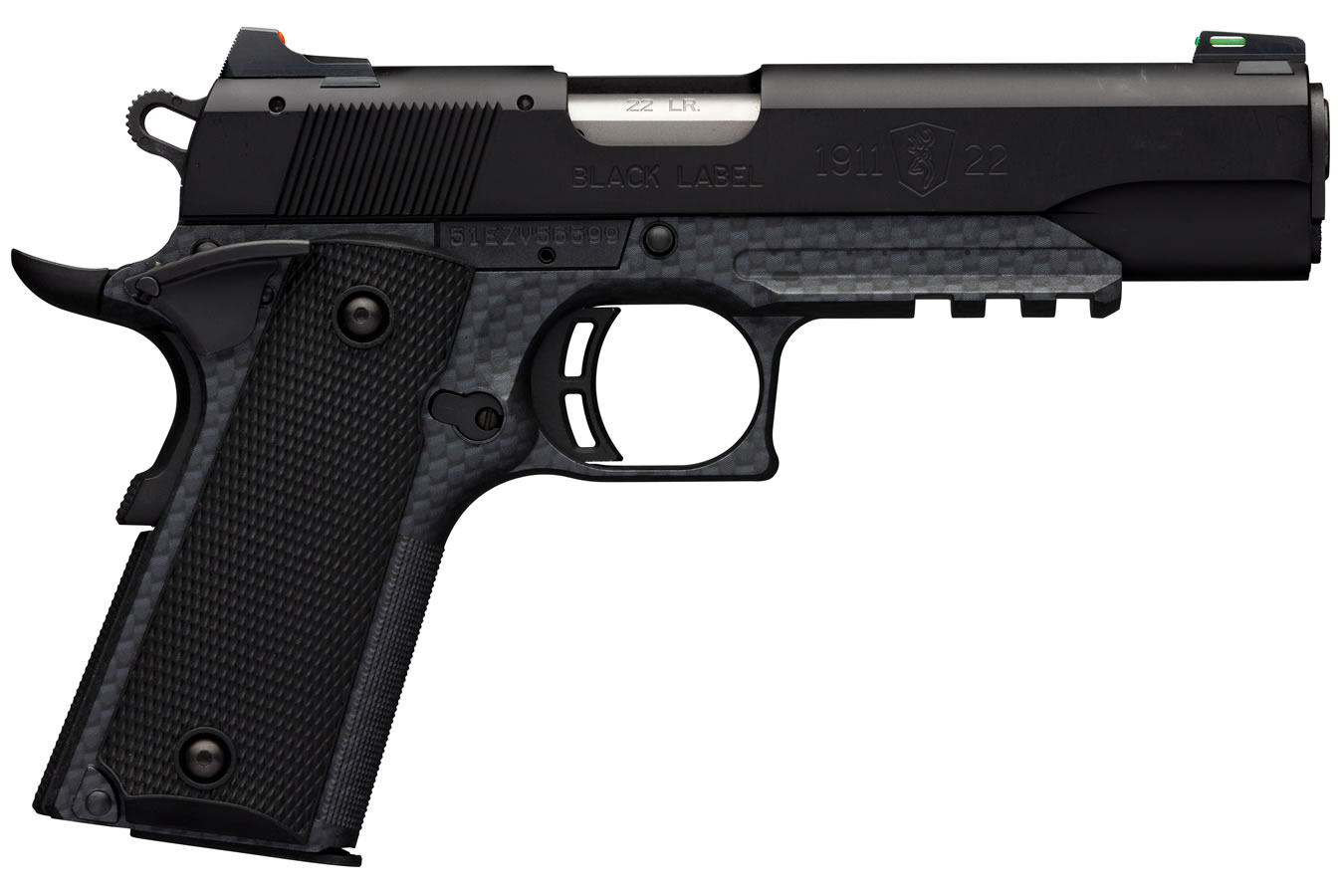 1911 22 Black Label Carbon Fiber with Rail