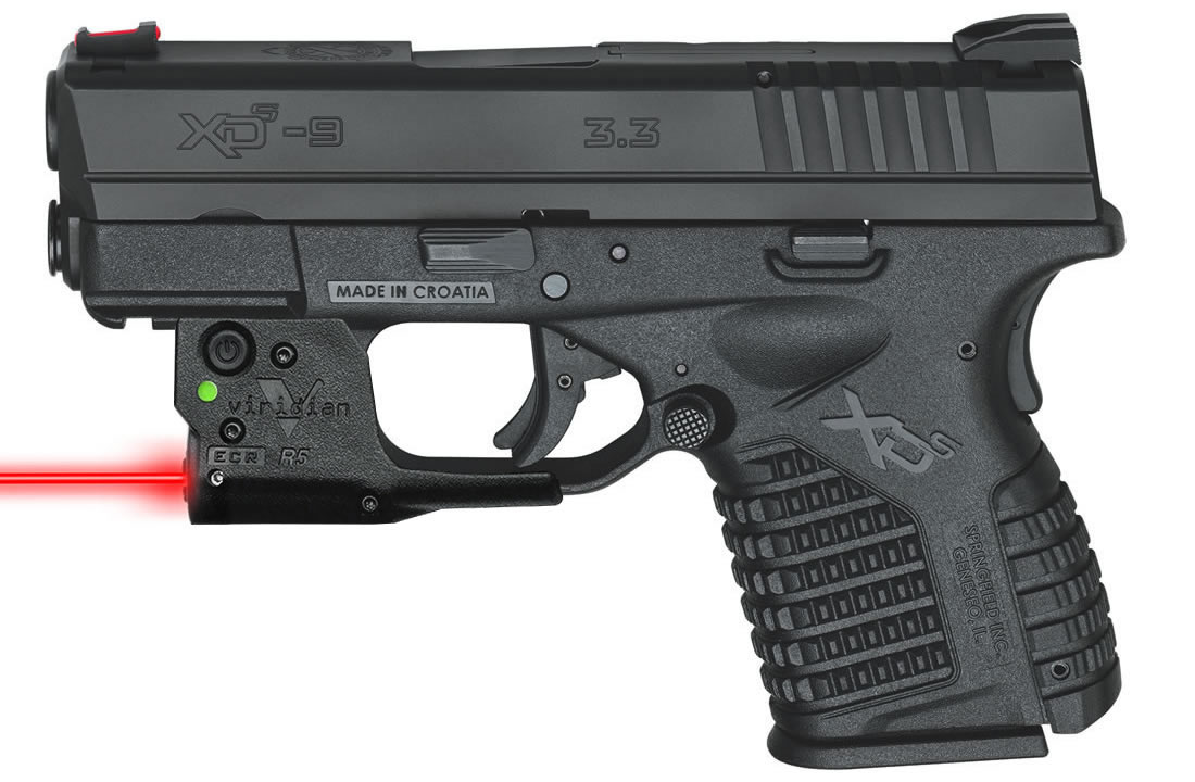 XDS 9mm 3.3 Viridian Laser Package