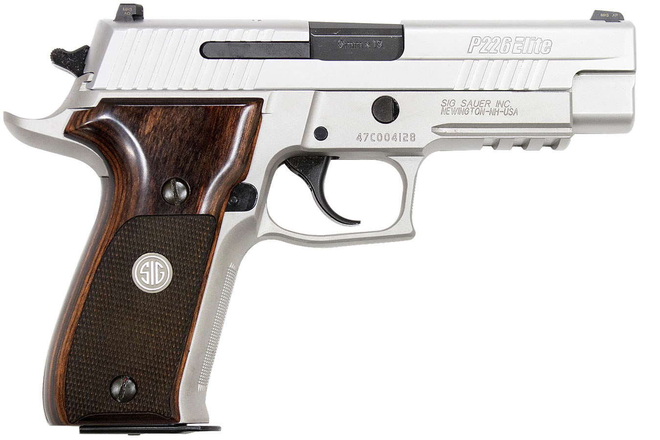 P226 Elite 9mm Alloy Stainless with Night Sights