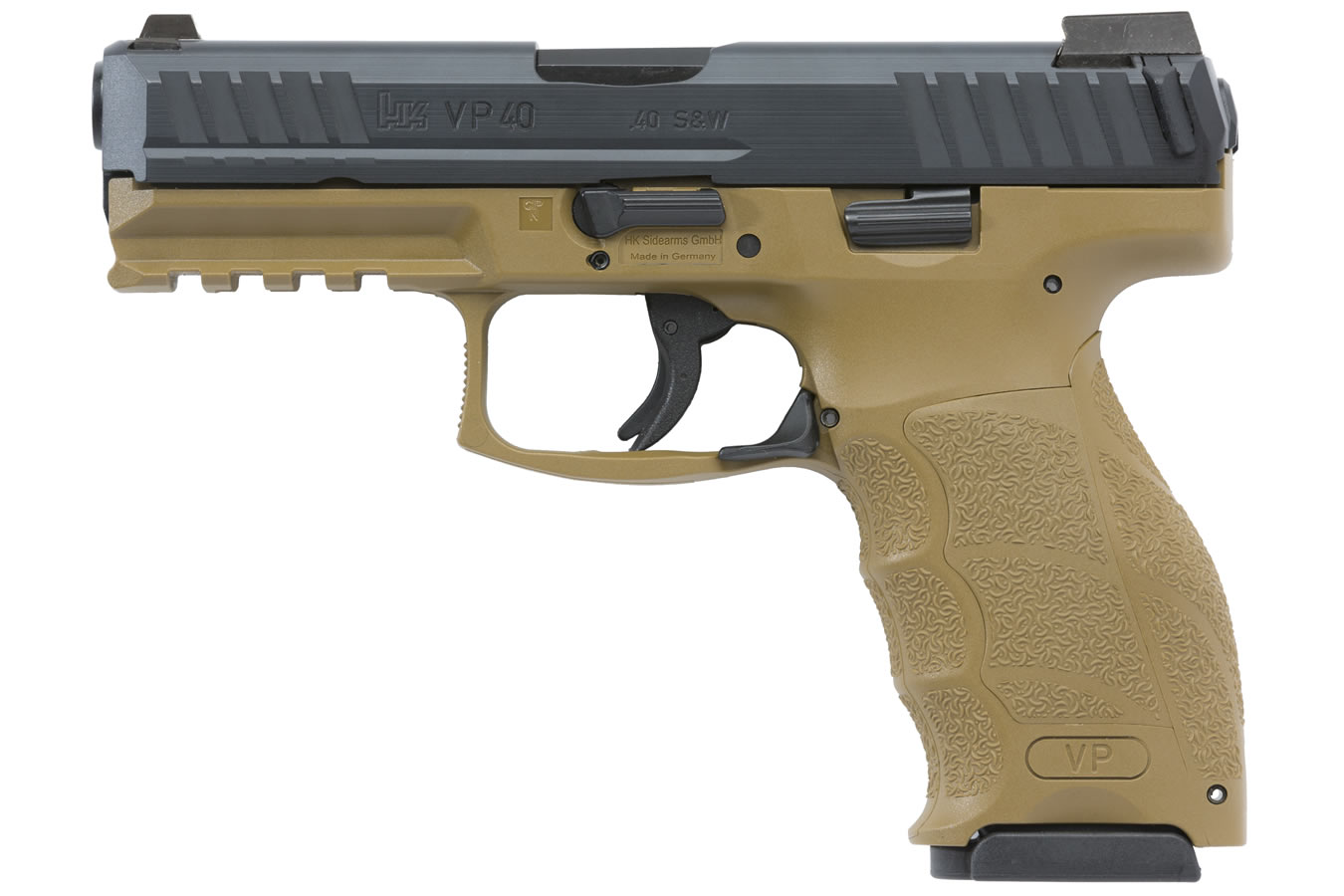 VP40 Flat Dark Earth (FDE) 40 S&amp;W Striker-Fired Pistol