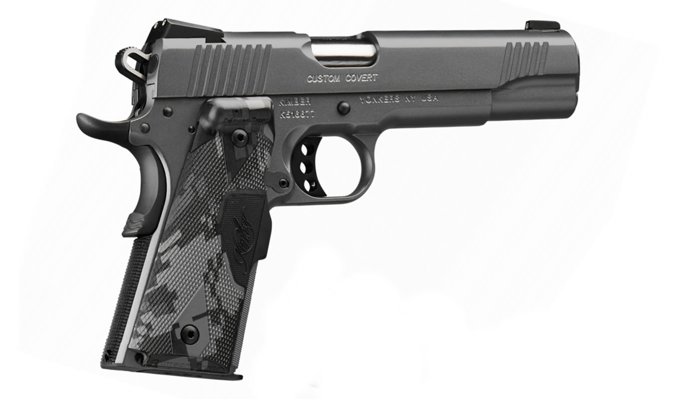 Custom Covert 45 ACP with Crimson Trace Lasergrips