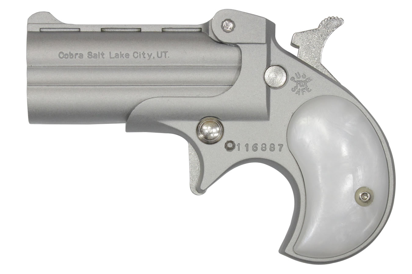 C22 22 Mag Derringer with White Ivory Grips
