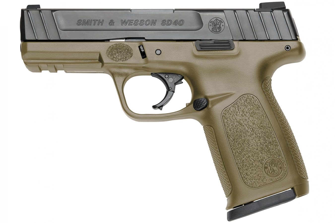 SD40 40 S&amp;W Flat Dark Earth (FDE) Striker-Fired Pistol