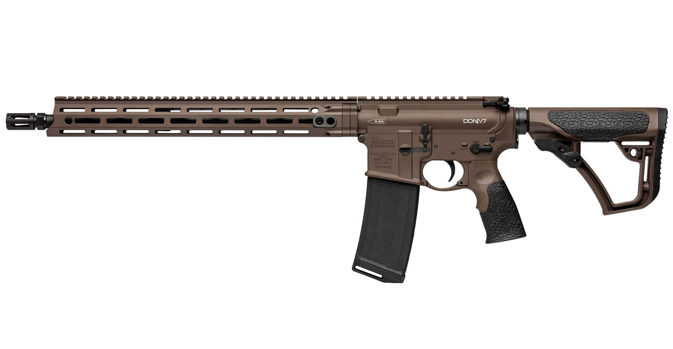 DDM4 V7 5.56mm Semi-Auto Rifle with Mil-Spec + Cerakote Finish