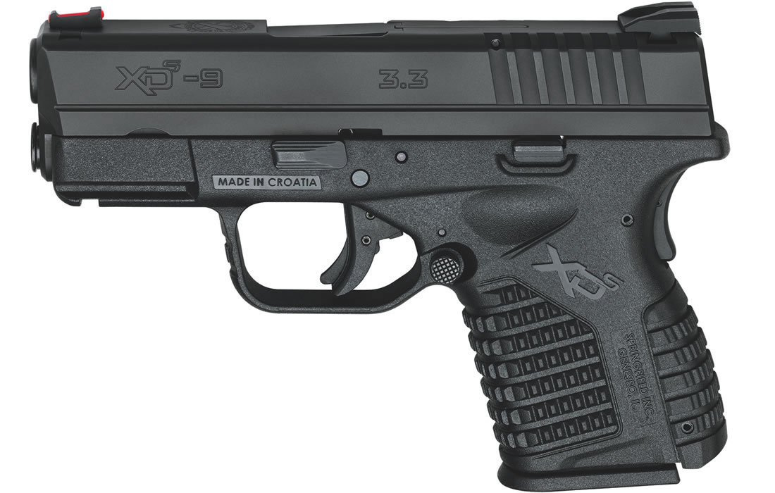 XDS 3.3 Single Stack 9mm Black Holiday Package