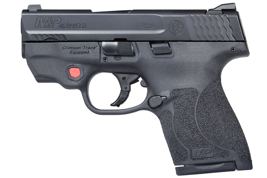 MP40 Shield M2.0 40 S&amp;W Centerfire Pistol w/ Crimson Trace Laser, No Thumb Safety