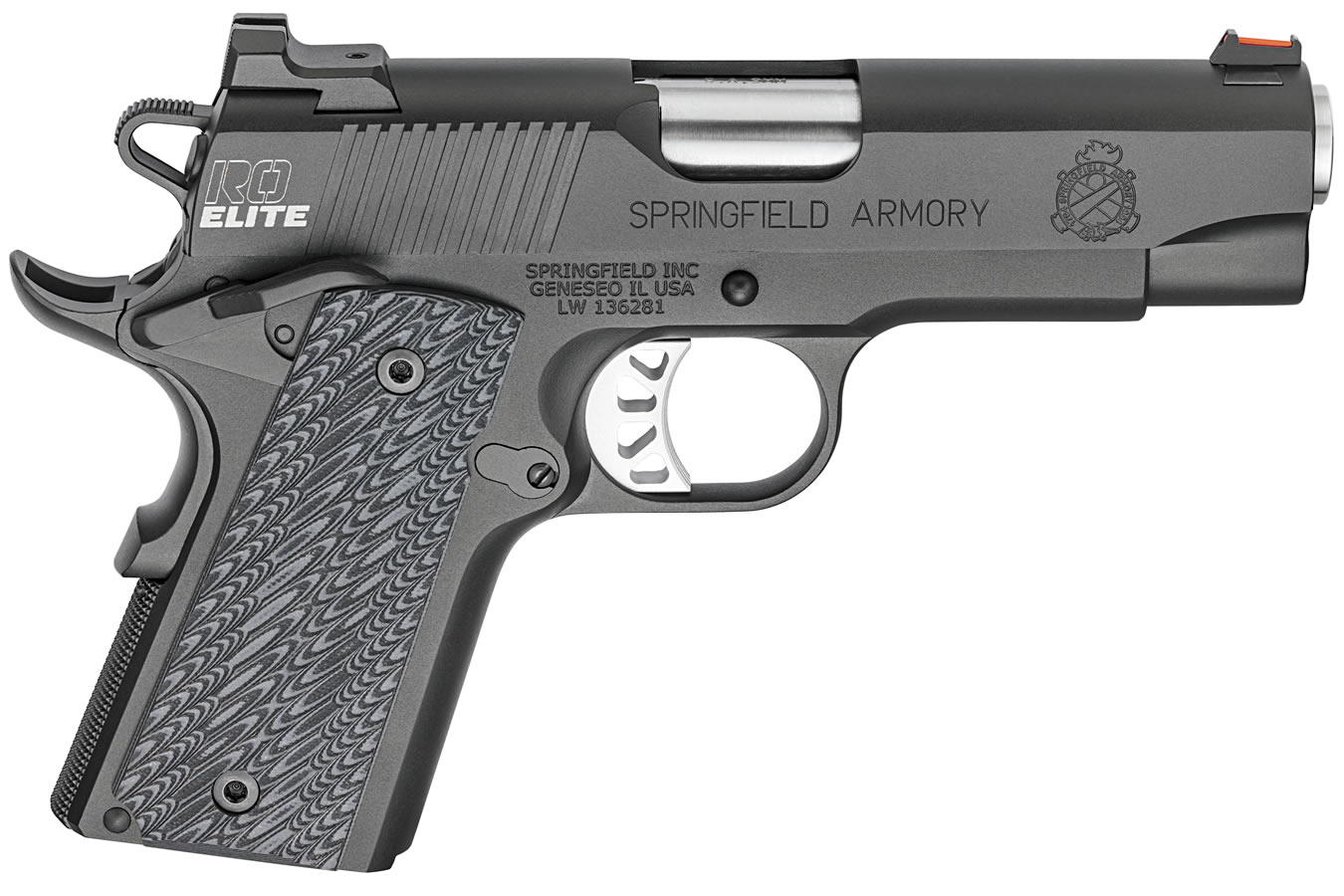 1911 Range Officer Elite Compact 9mm with 4 Magazines and Range Bag