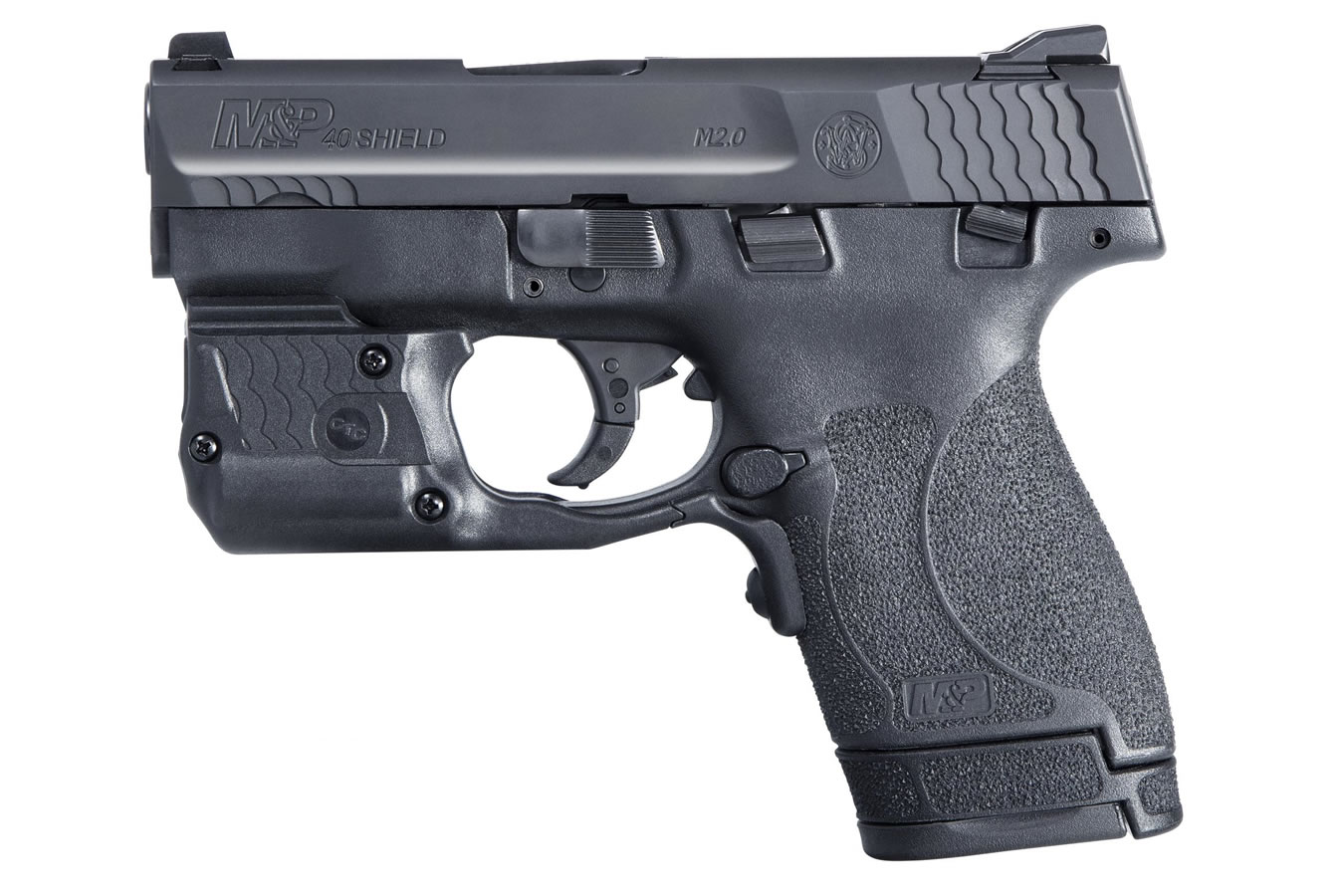 MP40 Shield M2.0 40 S&amp;W Centerfire Pistol w/ Laserguard Pro Green Laser and Light
