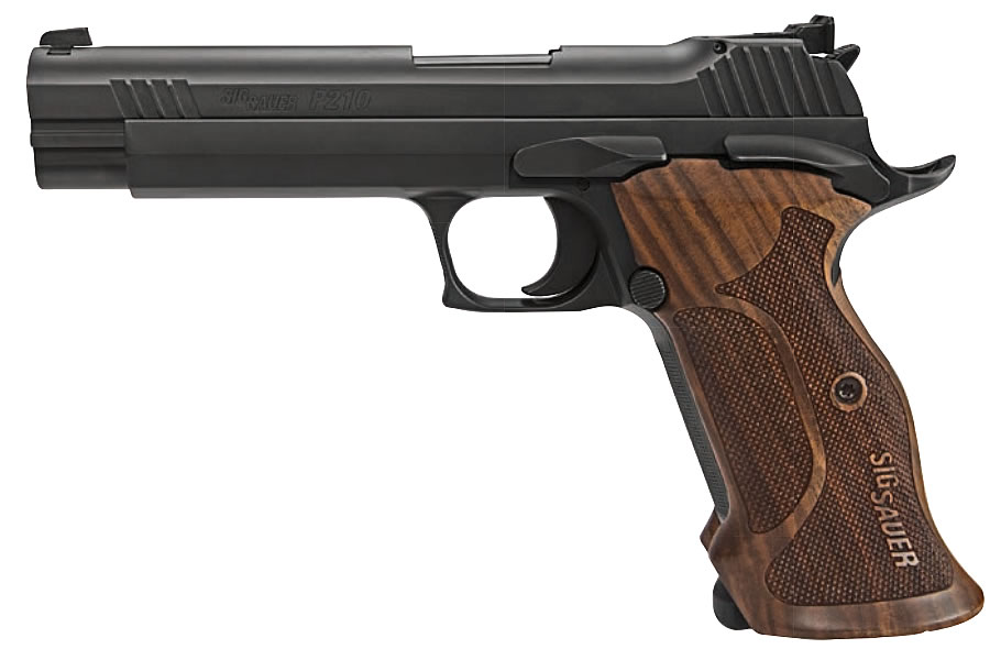 P210 Target 9mm Full-Size Pistol with Walnut Grips