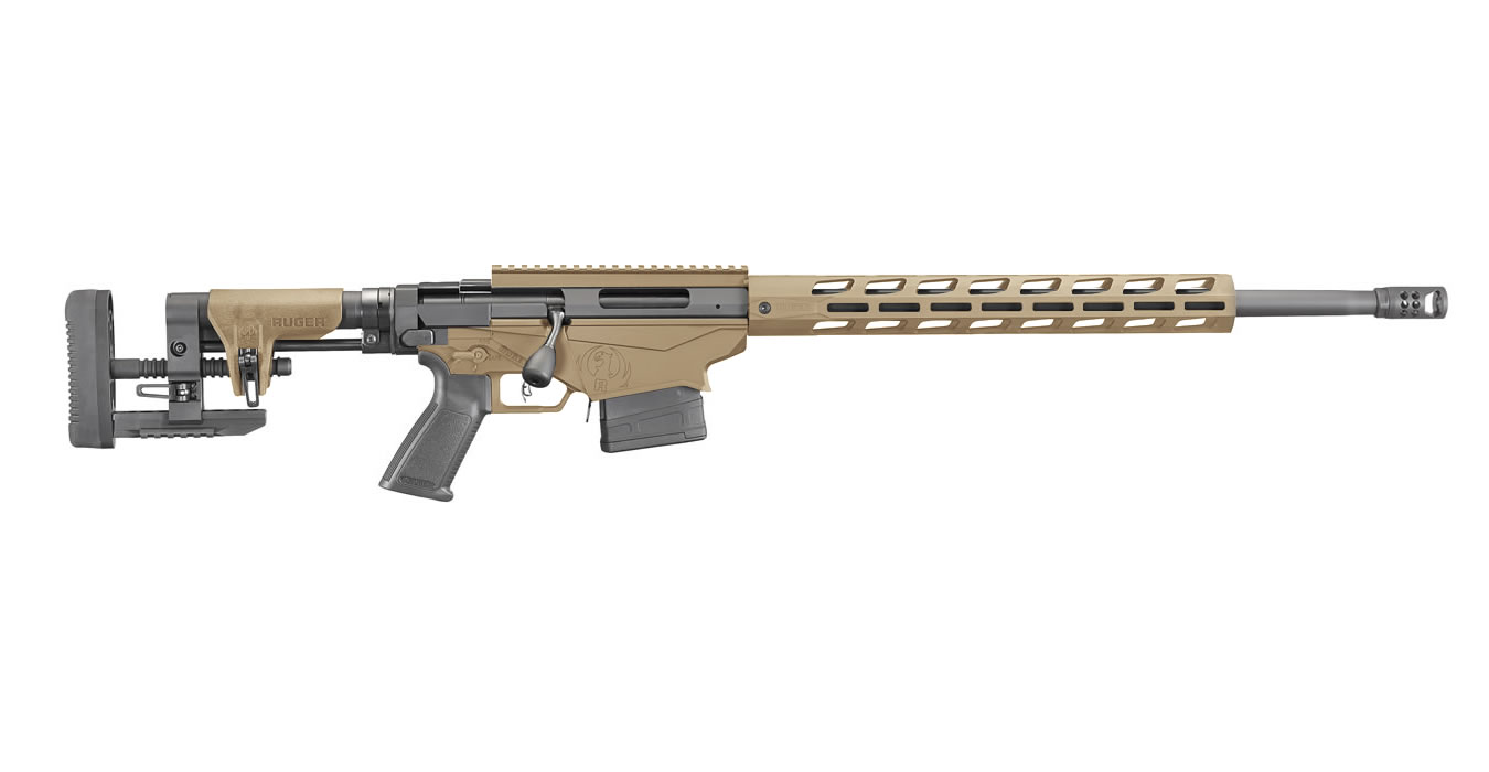 Precision Rifle 308 Winchester with M-LOK and Dark Earth Cerakote Finish