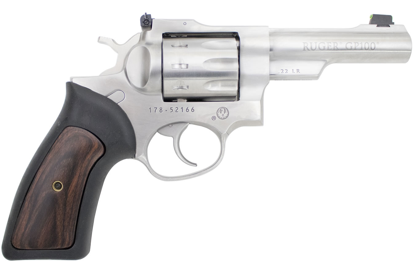 GP100 22LR Double-Action Revolver with 4.2-Inch Barrel