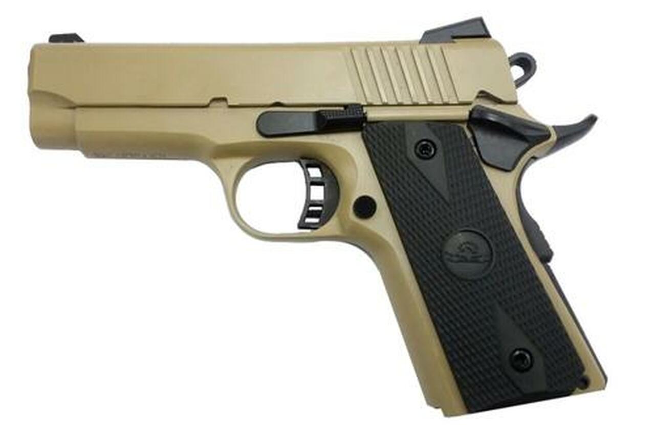 Rock Island Armory M1911-A1 CS 3.5" Barrel Flat Dark Earth 7rd Mag