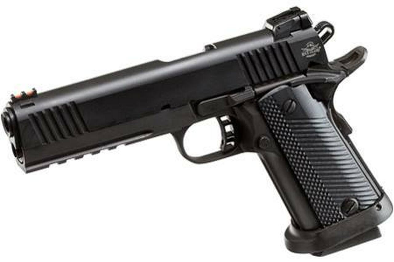 Rock Island 1911-A2 FS Tactical 9mm 5" Series 70 Type Firing System Combat Hammer Parkerized 17 Round