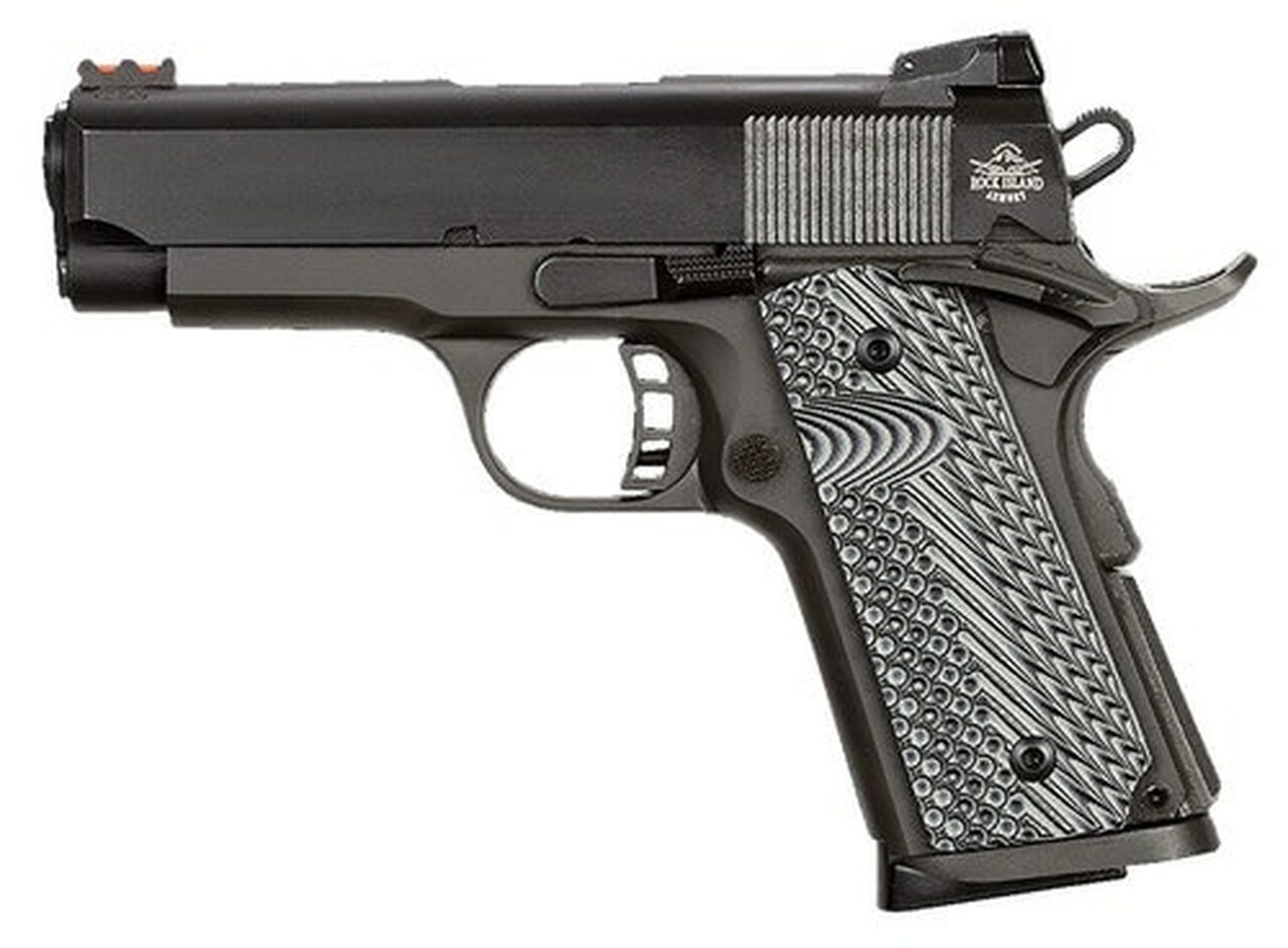 Rock Island TCM Rock Ultra CS-L Single 22 TCM 9R/9mm 3.62" Barrel, FOF, 8rd