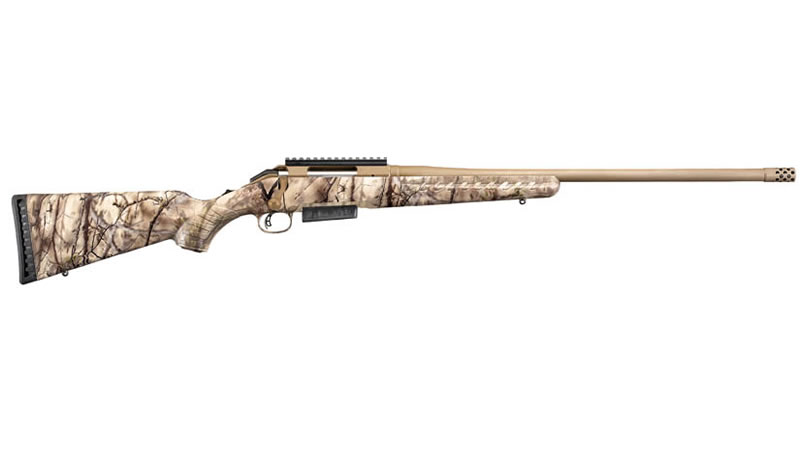 American Rifle 450 Bushmaster with GoWild I-M Brush Camo Stock