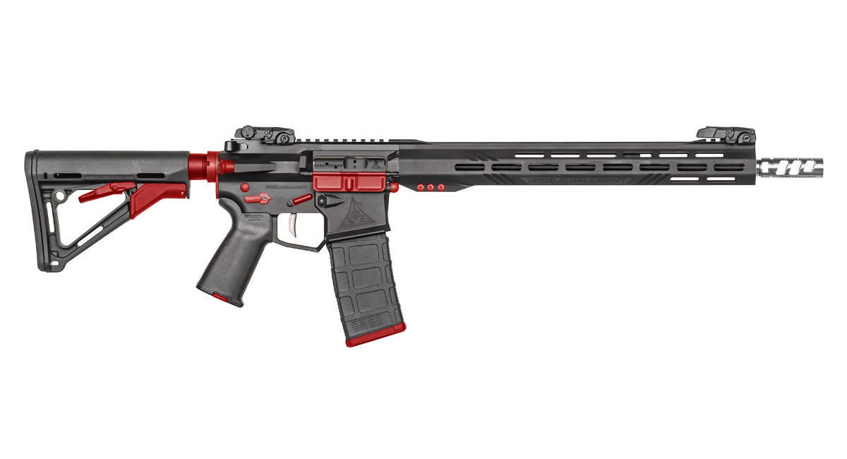 RA-315 C Series 223/5.56mm Black and Red Semi-Automatic Rifle