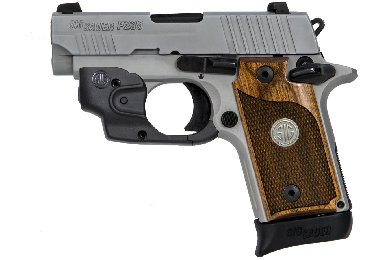 P238 380 ACP Alloy Stainless Elite with Sig Lima-38 Laser