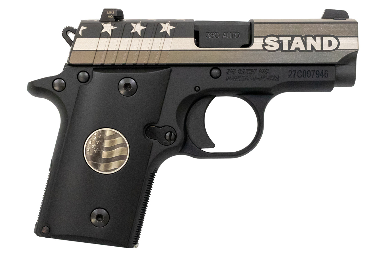 P238 Stand 380 ACP Carry Conceal Pistol with Night Sights