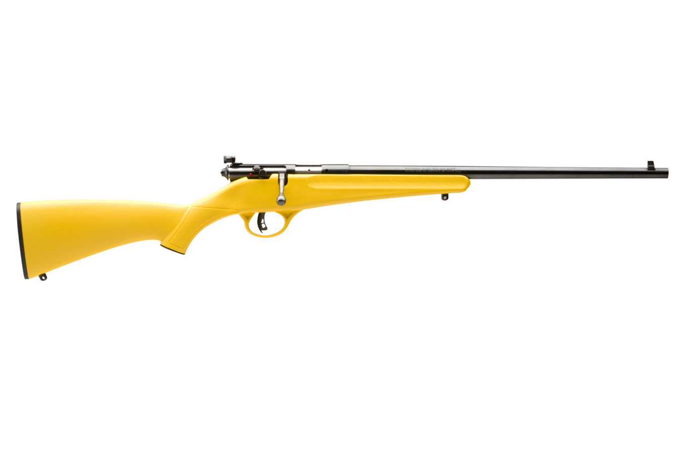 Rascal Youth 22LR Bolt Action Rimfire Rife with Yellow Stock