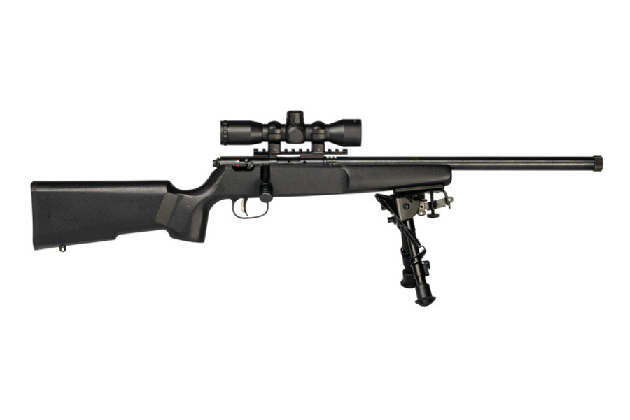 Rascal Target XP 22LR Bolt Action Rimfire Rifle with Scope and Bi-Pod