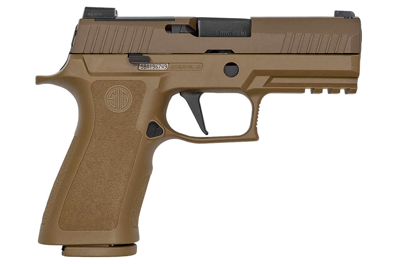P320 X-Carry 9mm 17-Round Pistol with Coyote Tan Finish