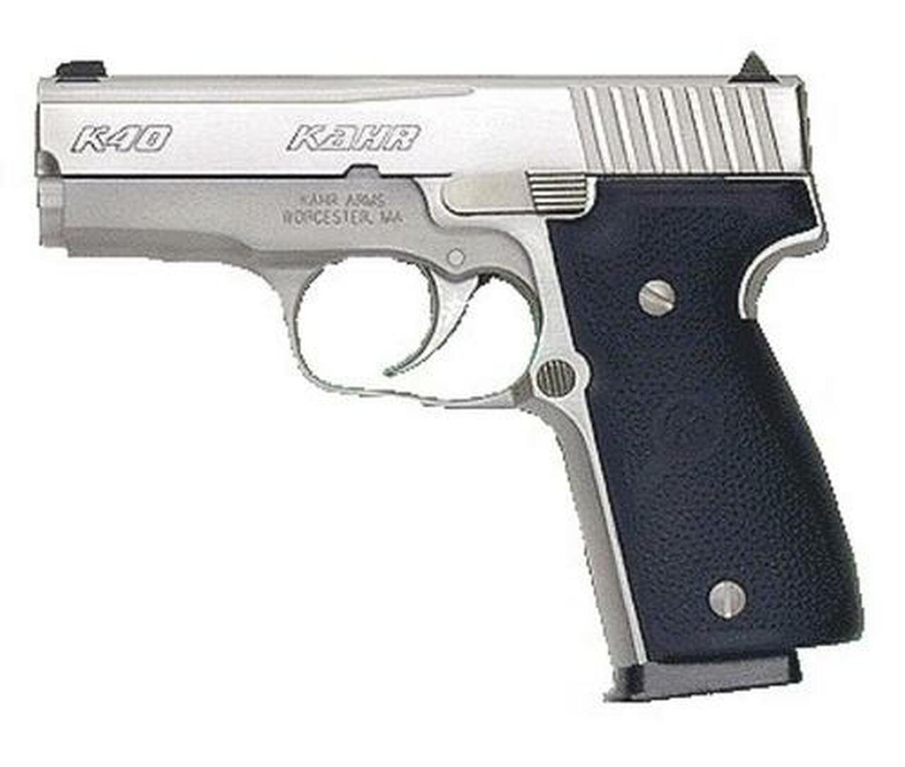 Kahr Arms K40 Elite DAO 40S&amp;W 3.5" Barrel, Black Polymer Grip Stainless, 6rd