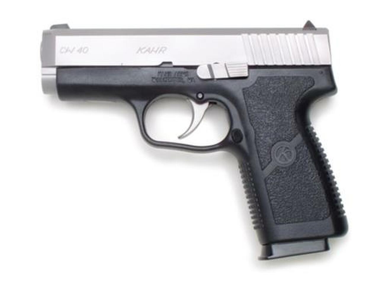 Kahr Arms CW40 Standard DAO 40S&W 3.6" Barrel, Black Poly Grip Black Poly Fram, 6rd