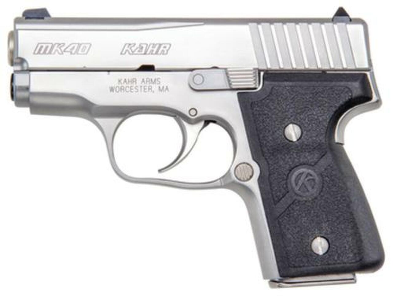 Kahr Arms MK40 Elite DAO 40S&W 3", /6+1 Textured Nylon Grip SS, 5 rd