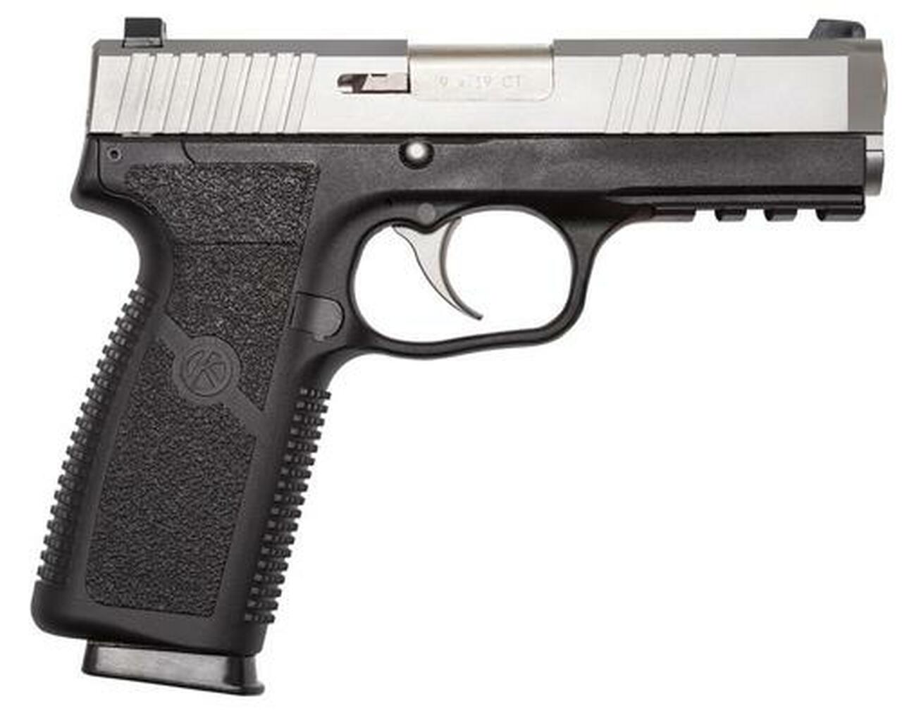 Kahr Arms ST9 9mm, 4", 8rd, Black Polymer Frame, Stainless Steel Slide