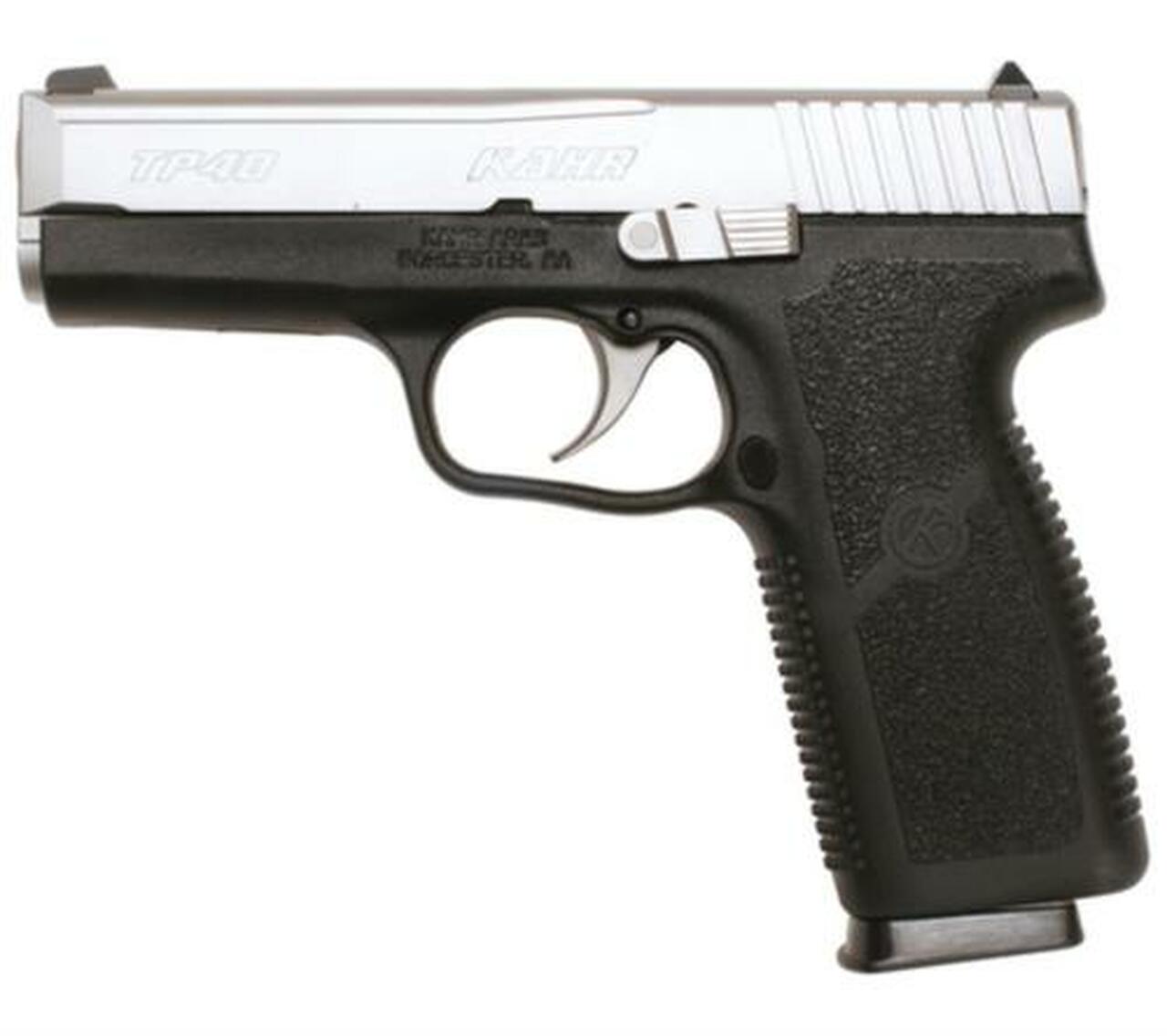 Kahr Model TP40 .40 S&amp;W 4 Inch Barrel Matte Stainless Steel Finish Adjustable Sights 7 Round