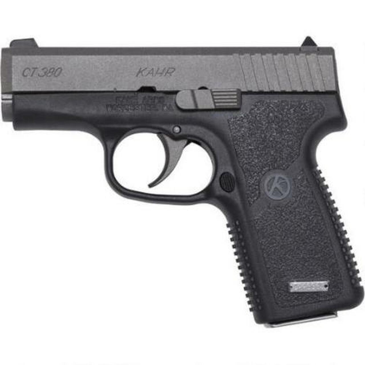 Kahr CT380 .380 ACP, 3", 7rd, 3-Dot Sights, Tungsten Finish